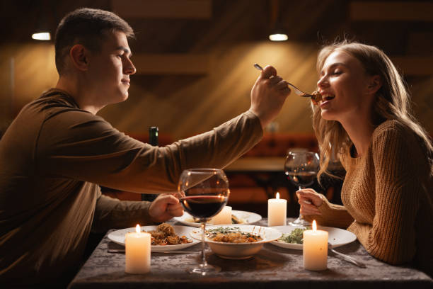 Candle light dinner